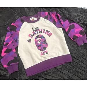 Bape baby crew neck